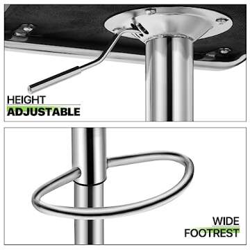 Luxury Magshion Bar Stools Set of 2 for Modern Decor