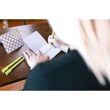 PILOT Enso Artful Writing Collection Lettering Pens, Black Ink, Set of 3 (1mm, 2mm, 3mm) Porous Point Pens (12034)