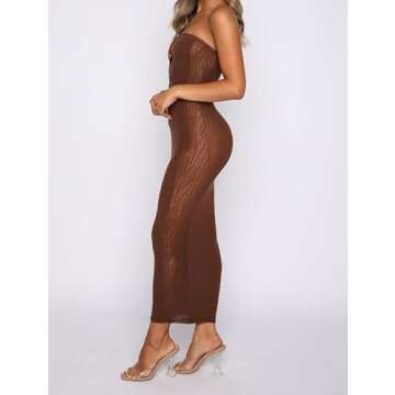 Cut Out Maxi Dress - Trendy Backless Summer Wear