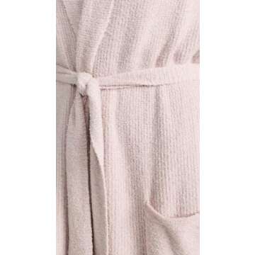 Barefoot Dreams® CozyChic Lite® Ribbed Robe, Faded Rose-Pearl, L/XL