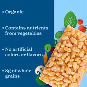 MadeGood Crispy Squares, Vanilla (36 Count) Gluten Free Snacks