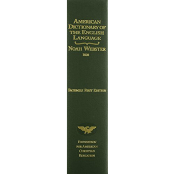 American Dictionary of the English Language Unique Edition