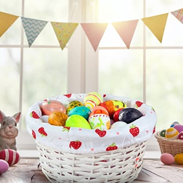 Sallyfashion 60 Pcs White Plastic Eggs for Crafts and Celebrations