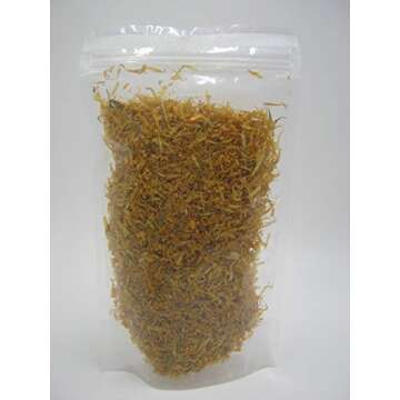 1 OZ Calendula Petals for Tea, Skincare & Soaps