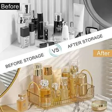 Buy INVSSENE Bathroom Countertop Organizer - Stylish & Functional