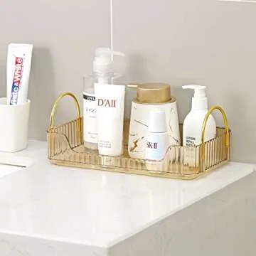 Buy INVSSENE Bathroom Countertop Organizer - Stylish & Functional