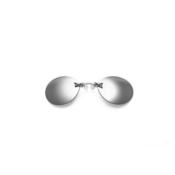 PROSOOL Retro Sunglasses 3 Pack - Unisex Clip-On Wear