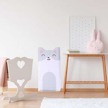 SAFIGLE 2 Pcs Soft Wall Stickers Kids Room Wall Padding Baby Anti Collision Cute Wall Padding Wall Cushion Kid Room Decor Anti-Collision Wall Pad Wainscoting Child Bumper Pu Leather