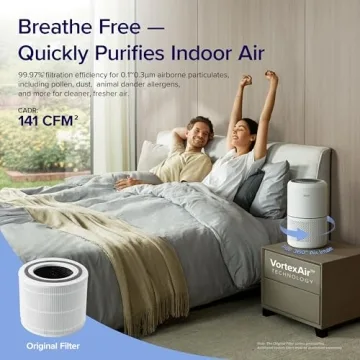 High-Efficiency LEVOIT Air Purifier for Allergies