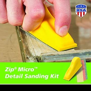 Gator MicroZip Sander Kit - Assorted Grits for Crafters