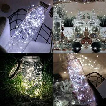 TingMiao Fairy String Lights - Bright LED Decor for Any Event