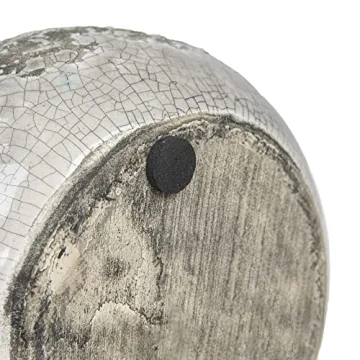 Creative Co-Op Distressed Grey Terracotta Planter for Any Decor