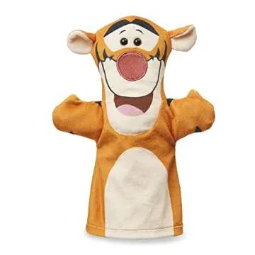 Melissa & Doug Disney Winnie the Pooh Soft & Cuddly Hand Puppets Toys For Kids Ages 2+