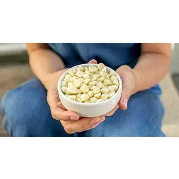 LILY'S White Chocolate Style No Sugar Added Baking Chips, Gluten Free, Bulk, 9 oz Bags (12 Count)