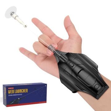 OVERFUN Web Launcher String Shooters Toy Upgrade 2.0 - Perfect for Superhero Fun!