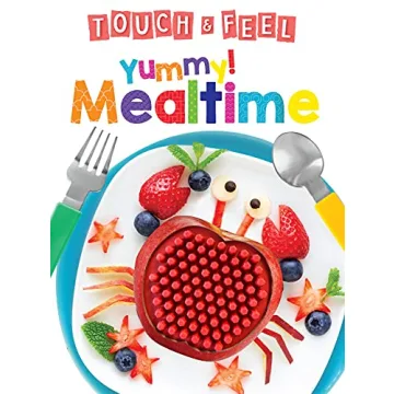 Yummy! Mealtime Touch and Feel Board Book - Sensory Delight for Kids