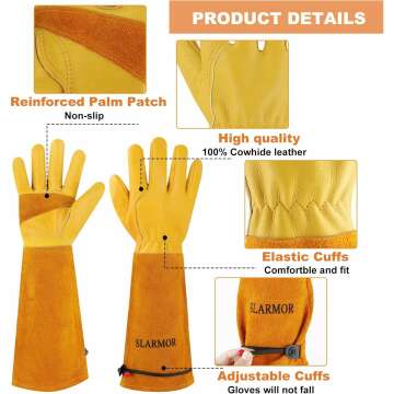 Thorn Proof Gardening Gloves for All Seasons