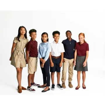 French Toast Boys' Pull-on Twill Jogger Pants for Comfort