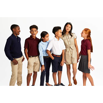 French Toast Boys' Pull-on Twill Jogger Pants for Comfort