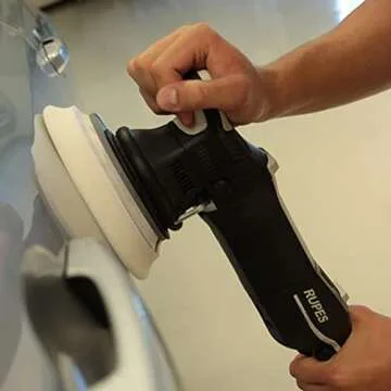 RUPES LHR21 Mark III BigFoot Random Orbital Polisher | Perfect for Working Large Surface Areas | Improved Efficiency | Electronic Speed Control Dial | Progressive Trigger