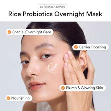Abib Rice Probiotics Overnight Mask Barrier Jelly 2.7 fl oz I Moisturizer Intensive Hydrating Nourishing Face Sleep Sleeping Mask for Korean Skin Care jelly eye cream clay mask glass skin