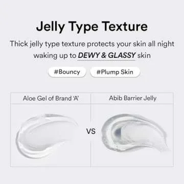Abib Rice Probiotics Overnight Mask Barrier Jelly 2.7 fl oz I Moisturizer Intensive Hydrating Nourishing Face Sleep Sleeping Mask for Korean Skin Care jelly eye cream clay mask glass skin