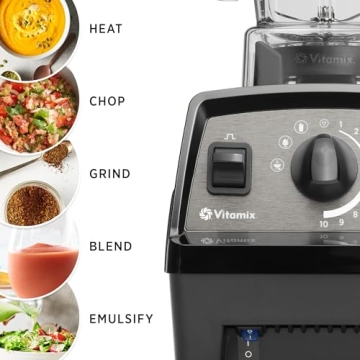 Vitamix Propel 510 Propel Blender with Pre-set Blending Programs, Professional-Grade, 48-oz Capacity, Black