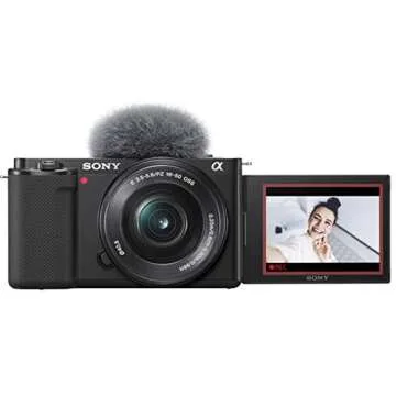 Sony ZV-E10 Mirrorless Camera Bundle for Creators and Vloggers