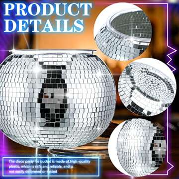 Hoolerry Disco Ice Bucket for Stylish New Year Parties