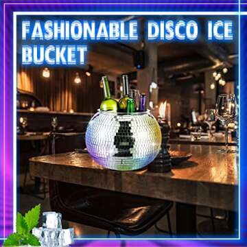Hoolerry Disco Ice Bucket for Stylish New Year Parties