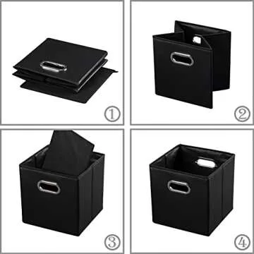 Stylish and Sturdy PRANDOM Leather Storage Bins