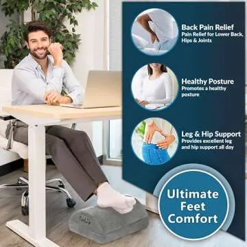 ComfiLife Adjustable Foot Rest for Comfort at Work