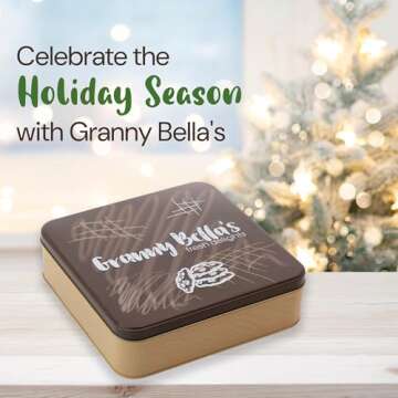 Valentines Gift Baskets, Holiday Chocolate Crinkle Cookie Gifts for Women, Gourmet Food Delivery for Men, Grandma, Coworkers Family and Friends