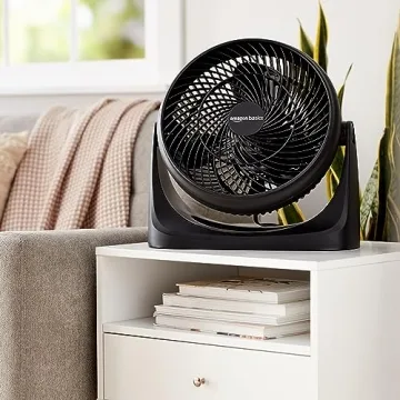 Amazon Basics 11-Inch Air Circulator Fan Quiet Portable Cooling