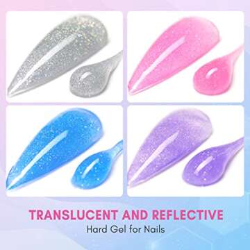 Transform Your Nails with Makartt Jelly Glitter Gel Kit