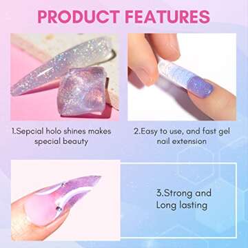 Transform Your Nails with Makartt Jelly Glitter Gel Kit