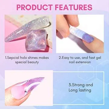 Transform Your Nails with Makartt Jelly Glitter Gel Kit