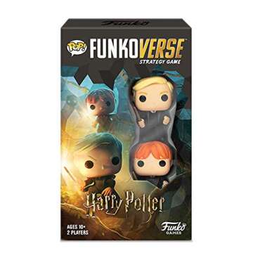 Funko Pop! - Funkoverse Harry Potter Strategy Game Bundle of 2 - Base Game HP 100 and Expandalone HP 101