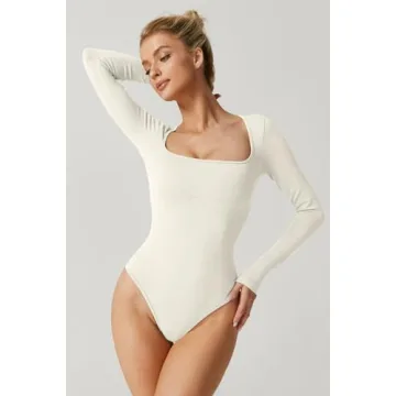 Meyeeka Women's Sleeveless Bodysuit for Versatile Style