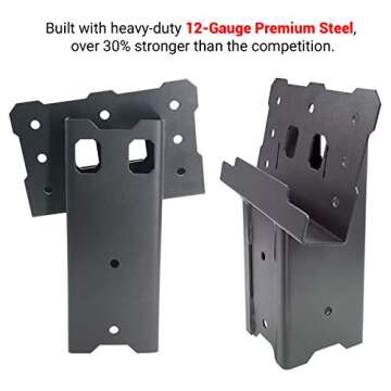 Highwild Platform Brackets - Heavy Duty for Outdoor Platforms