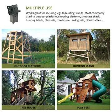 Highwild Multi-Use Platform Brackets for Outdoor Use