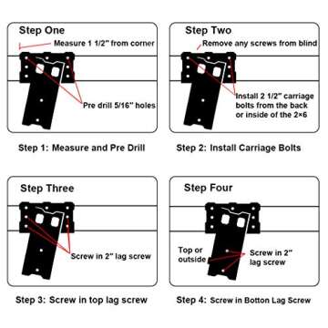 Highwild Multi-Use Platform Brackets for Outdoor Use