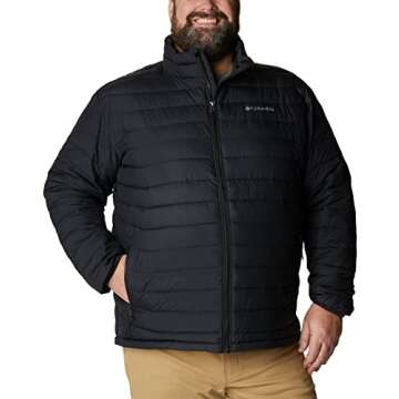 Columbia Men’s Powder Lite Winter Jacket, Water repellent