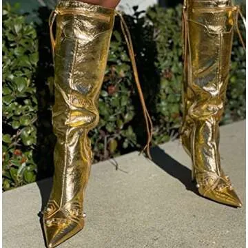 Stylish Liliana Bexie-3 Knee High Heels for Women