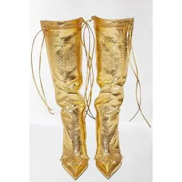 Stylish Liliana Bexie-3 Knee High Heels for Women