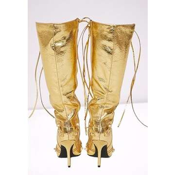 Stylish Liliana Bexie-3 Knee High Heels for Women