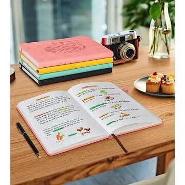 Stylish A5 Pink Hardcover Journal for Elegant Writing