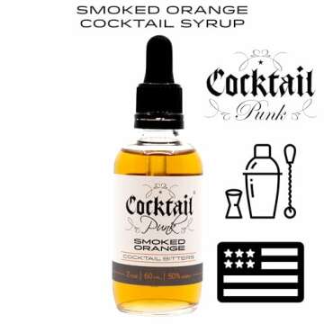 CocktailPunk Smoked Orange Bitters - All Natural Craft Cocktail Enhancement