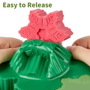 JOERSH 3PCS Silicone Baking Molds for Creative Treats