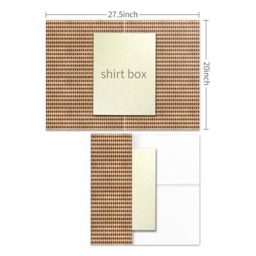 Stunning FIEHALA Brown Christmas Wrapping Paper 12 Pcs